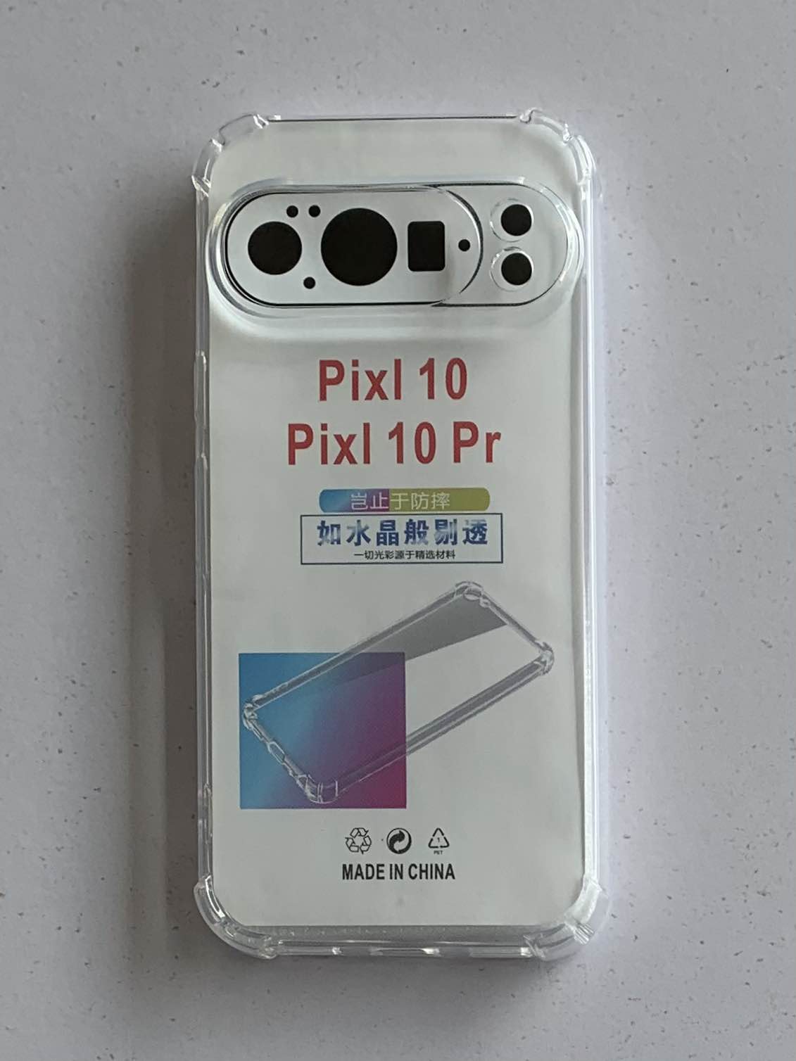 GOOGLE PIXEL Crystal Clear Transparent Shockproof Mobile Back Cover