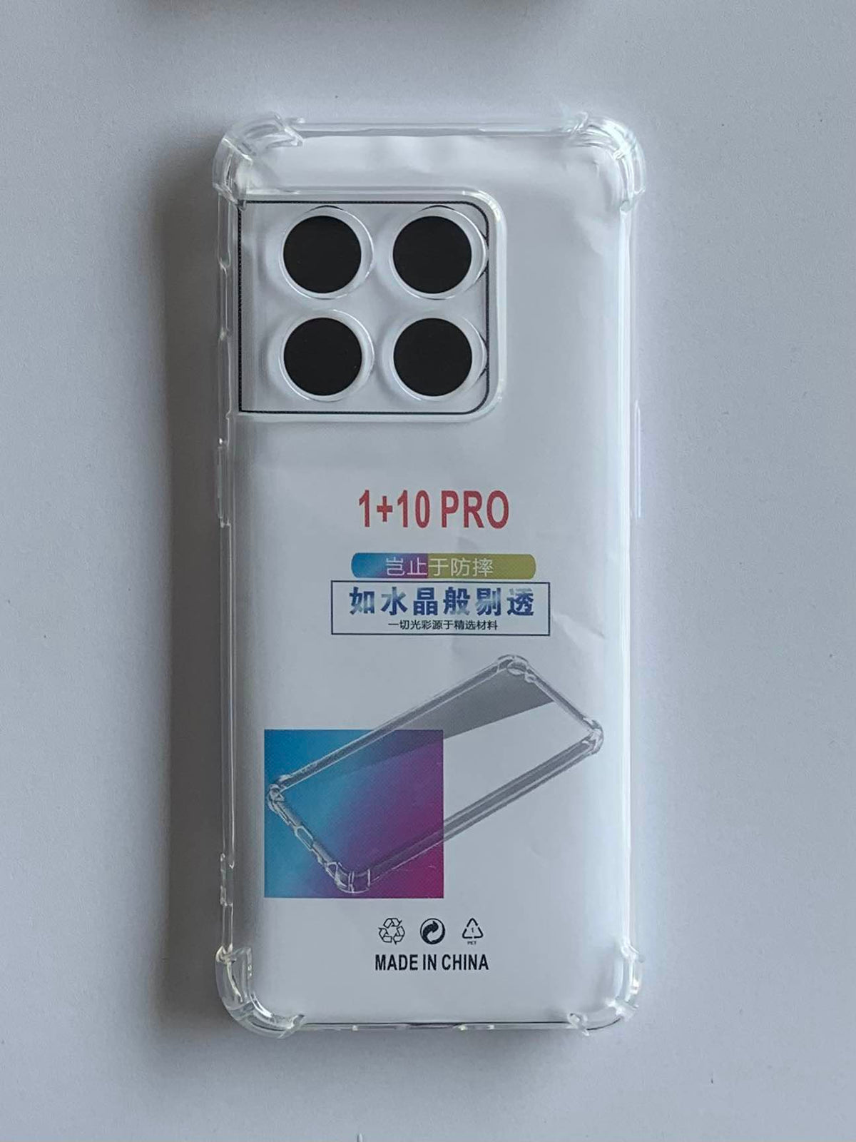 ONEPLUS Crystal Clear Transparent Shockproof Mobile Back Cover