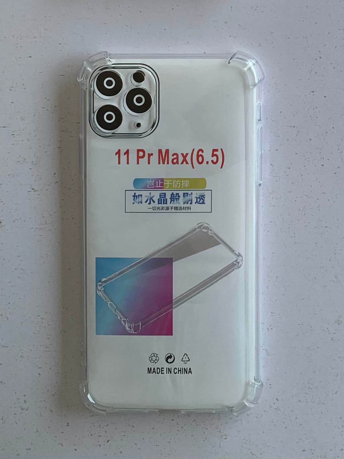 APPLE IPHONE Crystal Clear Transparent Shockproof Mobile Back Cover