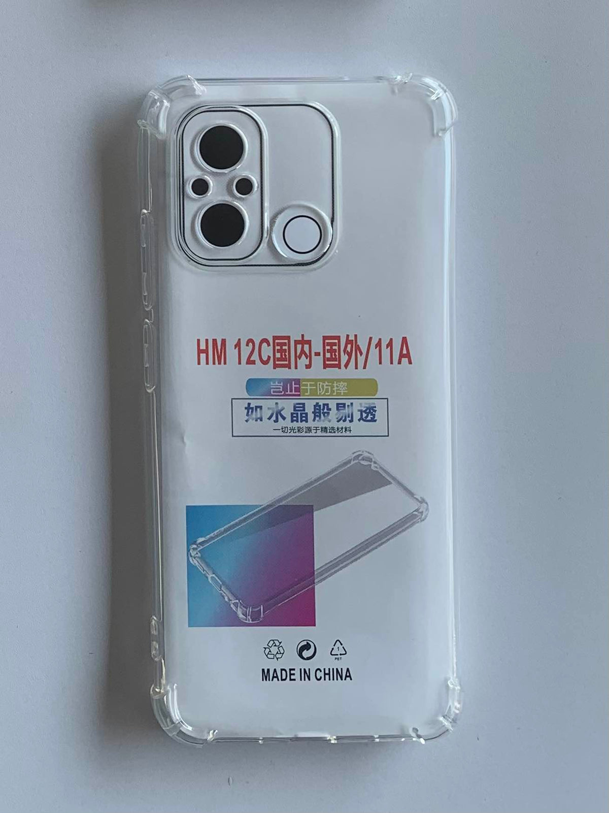 REDMI / XIAOMI Crystal Clear Transparent Shockproof Mobile Back Cover