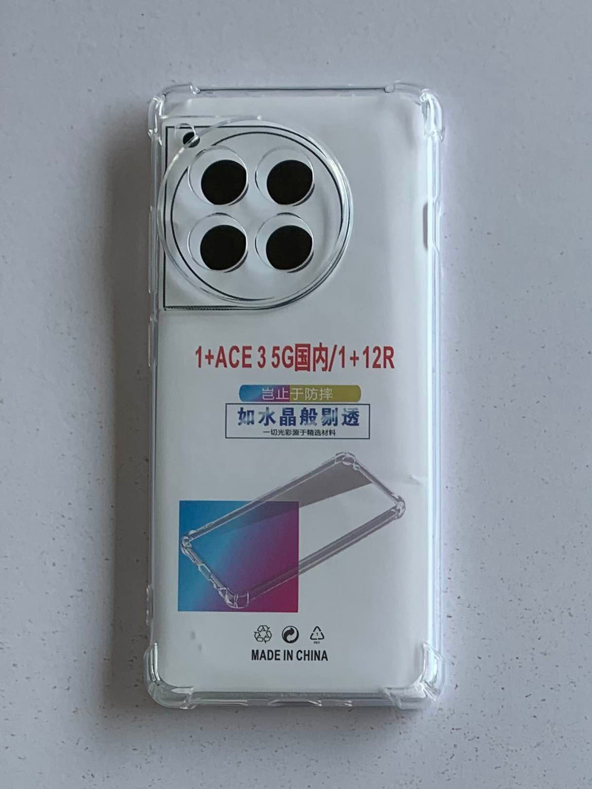 ONEPLUS Crystal Clear Transparent Shockproof Mobile Back Cover