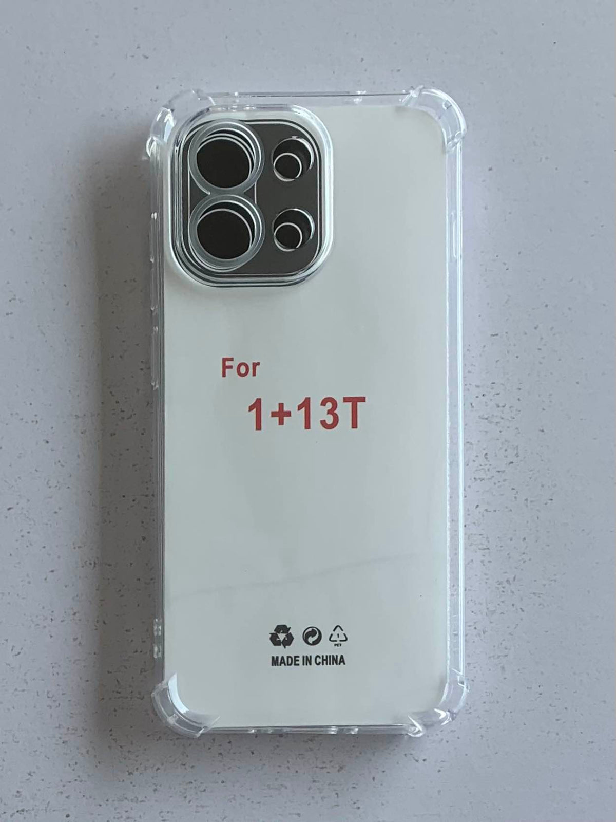ONEPLUS Crystal Clear Transparent Shockproof Mobile Back Cover