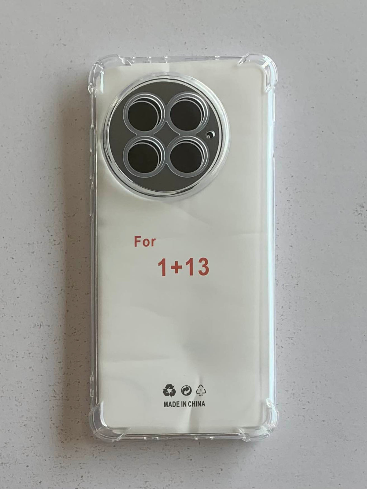 ONEPLUS Crystal Clear Transparent Shockproof Mobile Back Cover