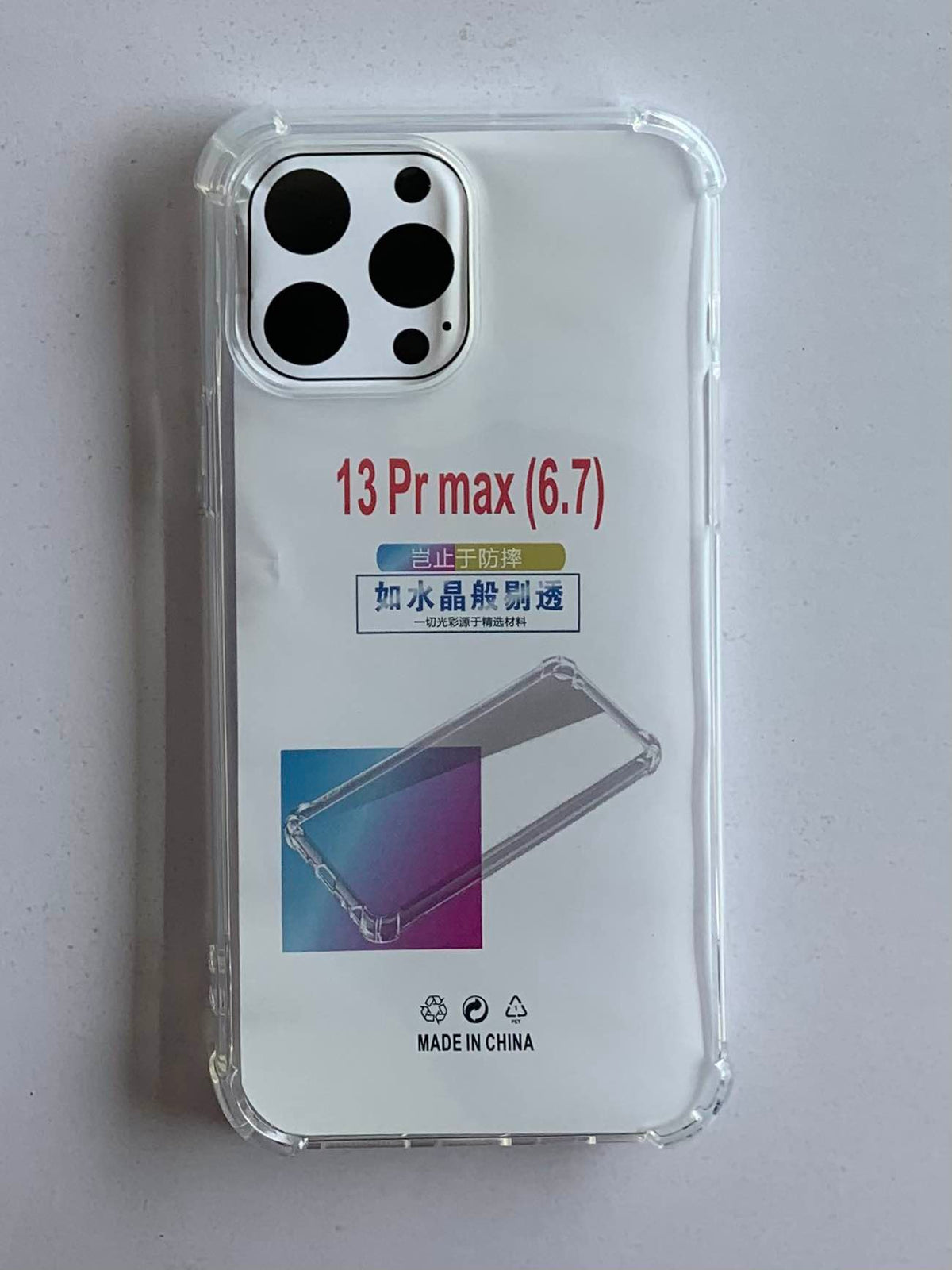 APPLE IPHONE Crystal Clear Transparent Shockproof Mobile Back Cover