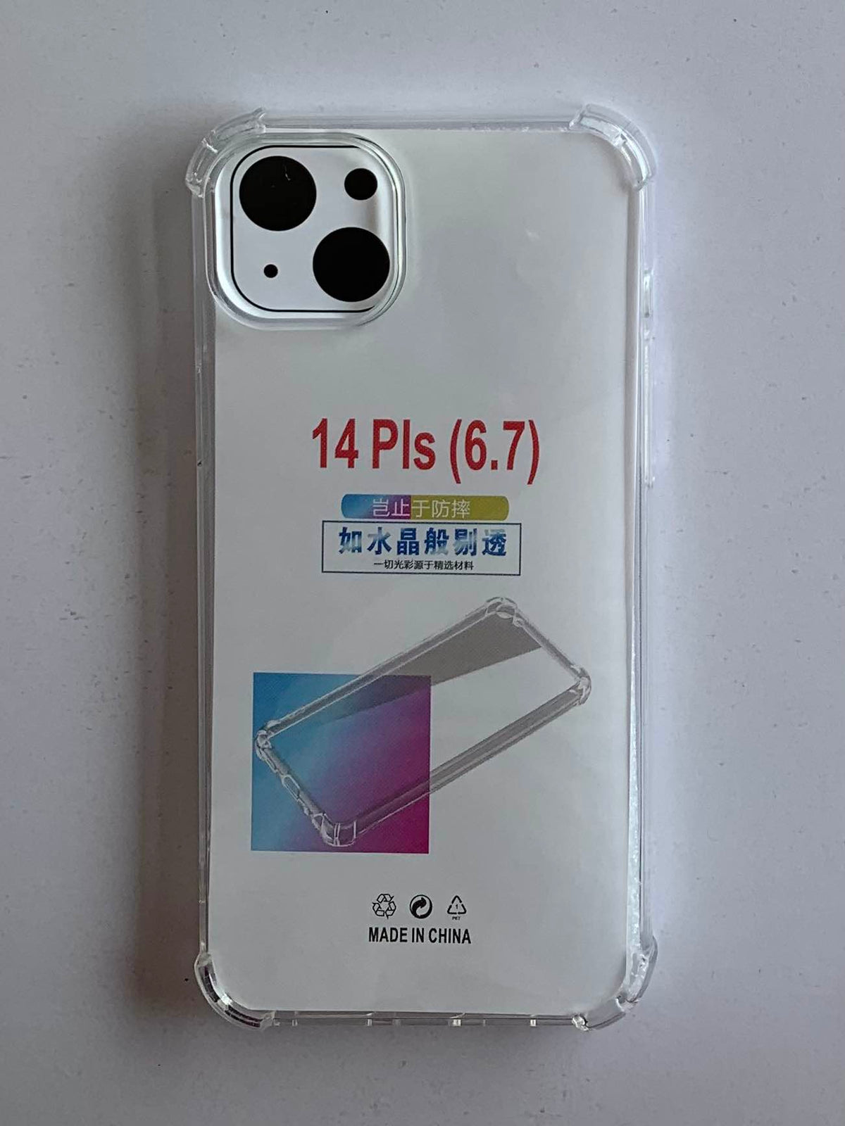 APPLE IPHONE Crystal Clear Transparent Shockproof Mobile Back Cover