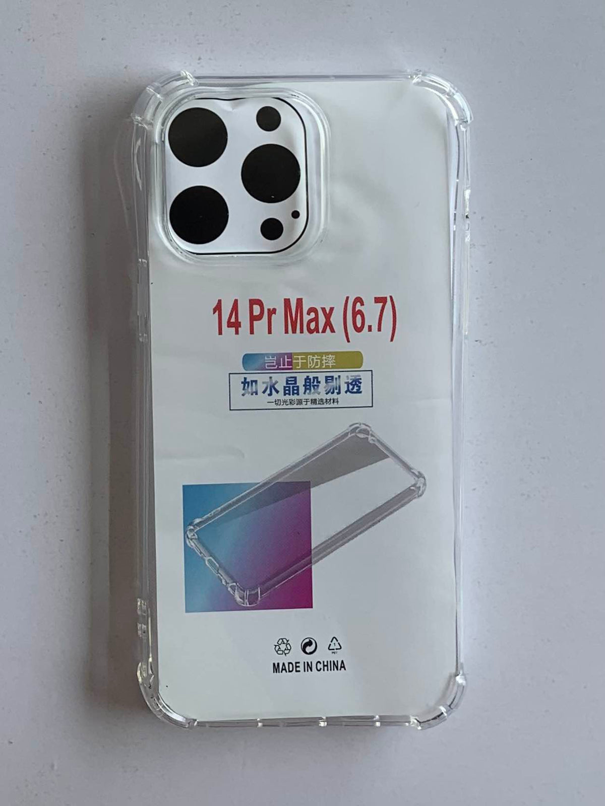 APPLE IPHONE Crystal Clear Transparent Shockproof Mobile Back Cover