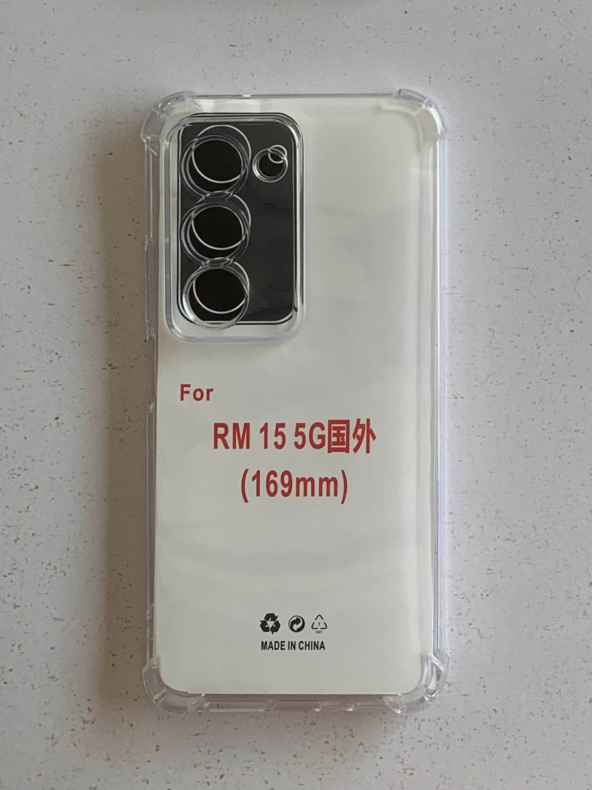 REDMI / XIAOMI Crystal Clear Transparent Shockproof Mobile Back Cover