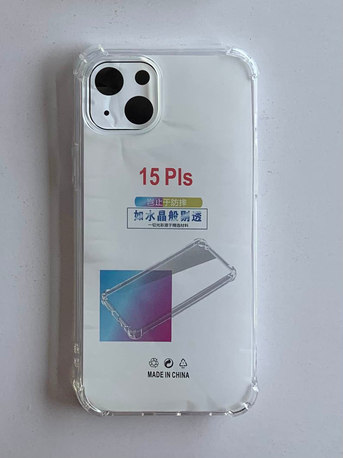 APPLE IPHONE Crystal Clear Transparent Shockproof Mobile Back Cover