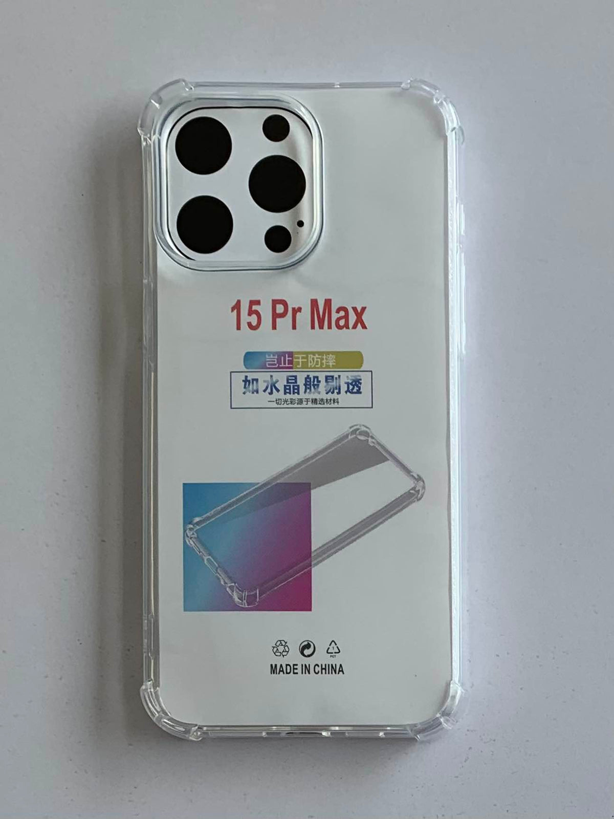 APPLE IPHONE Crystal Clear Transparent Shockproof Mobile Back Cover