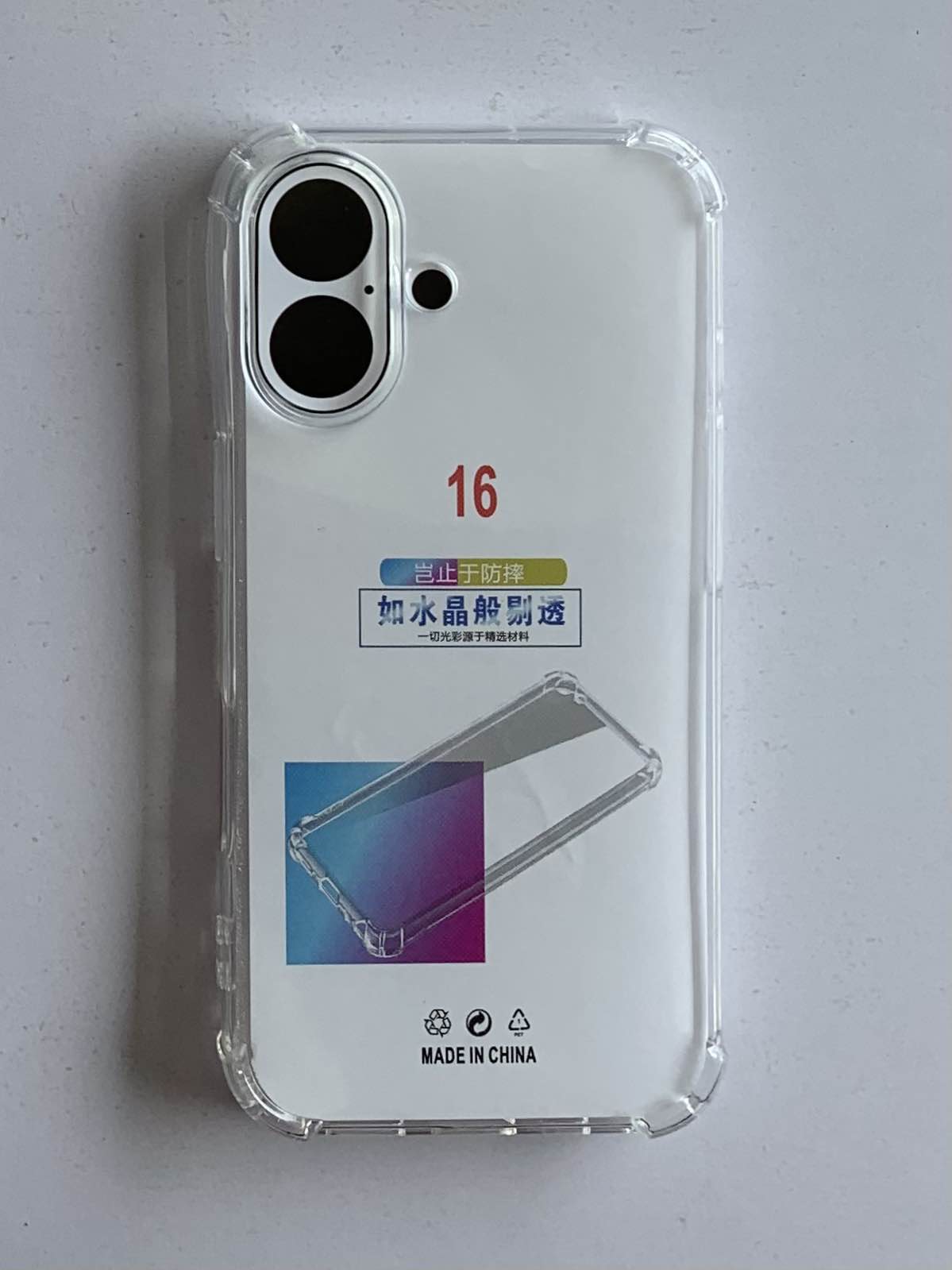 APPLE IPHONE Crystal Clear Transparent Shockproof Mobile Back Cover
