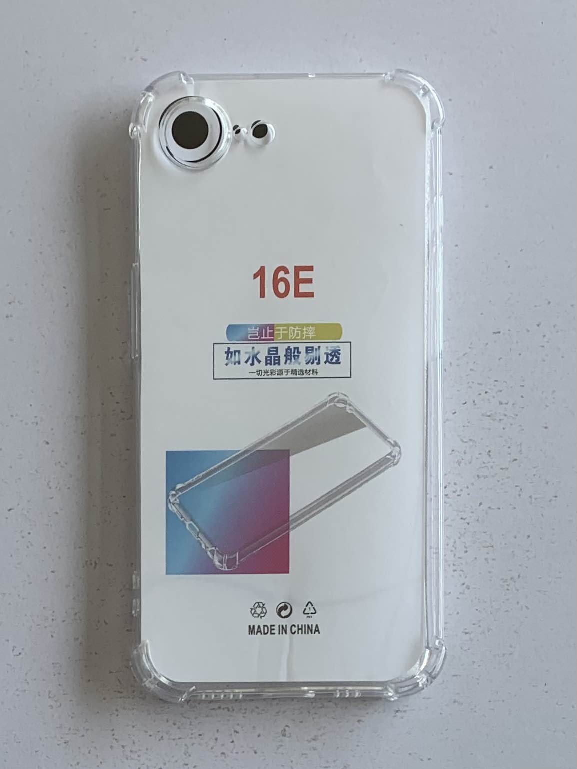 APPLE IPHONE Crystal Clear Transparent Shockproof Mobile Back Cover