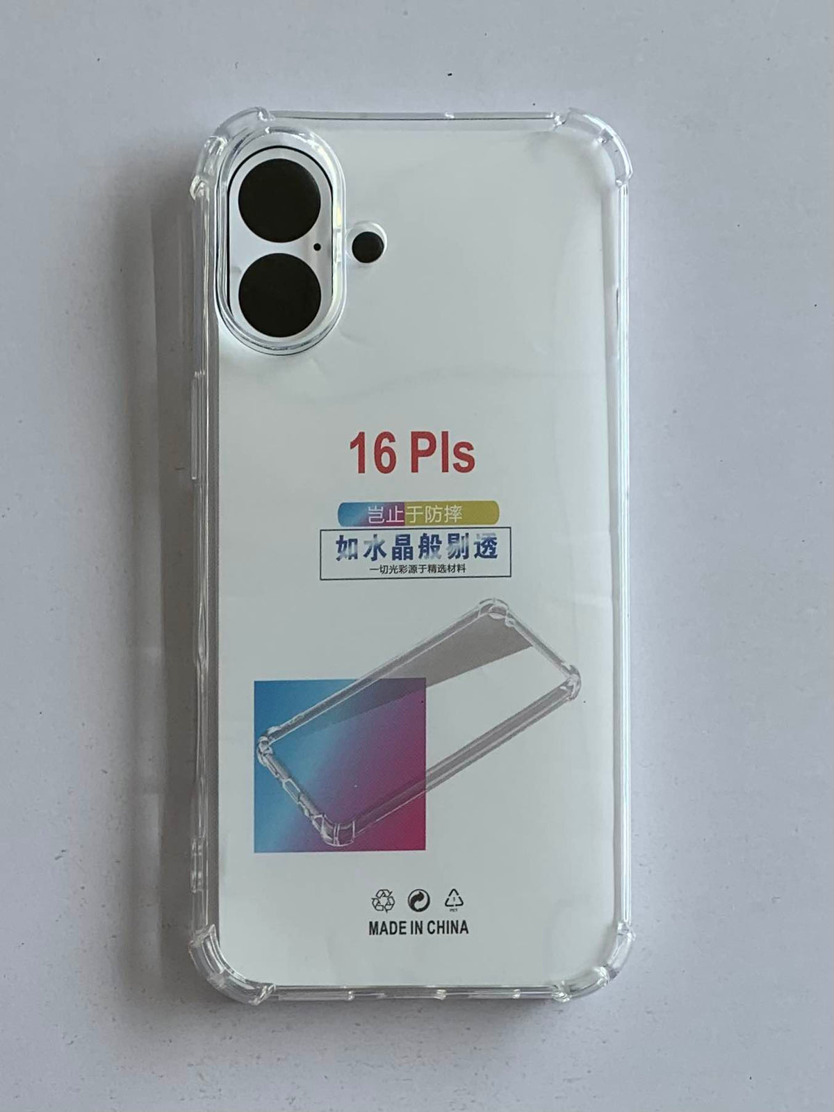 APPLE IPHONE Crystal Clear Transparent Shockproof Mobile Back Cover