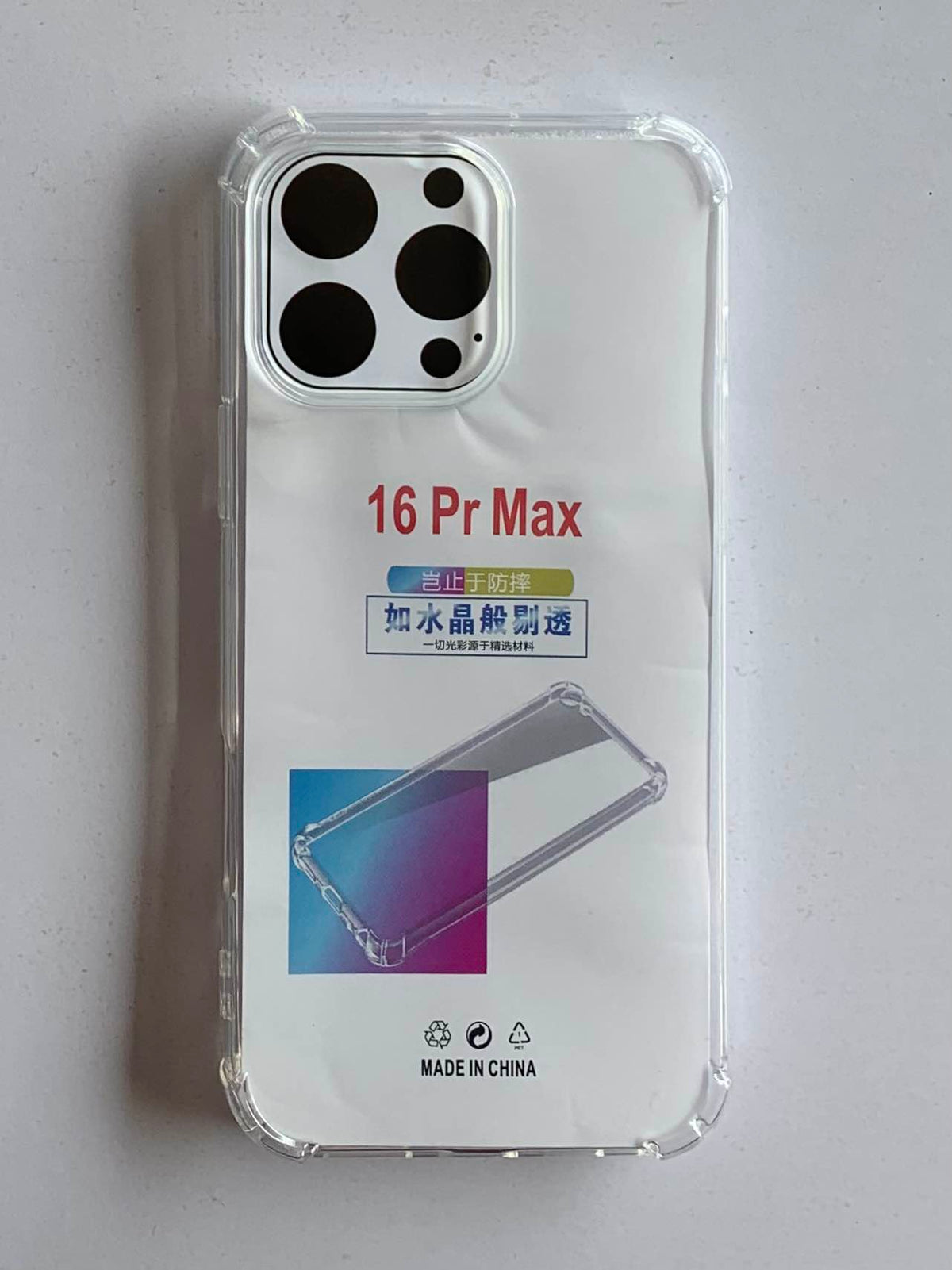 APPLE IPHONE Crystal Clear Transparent Shockproof Mobile Back Cover