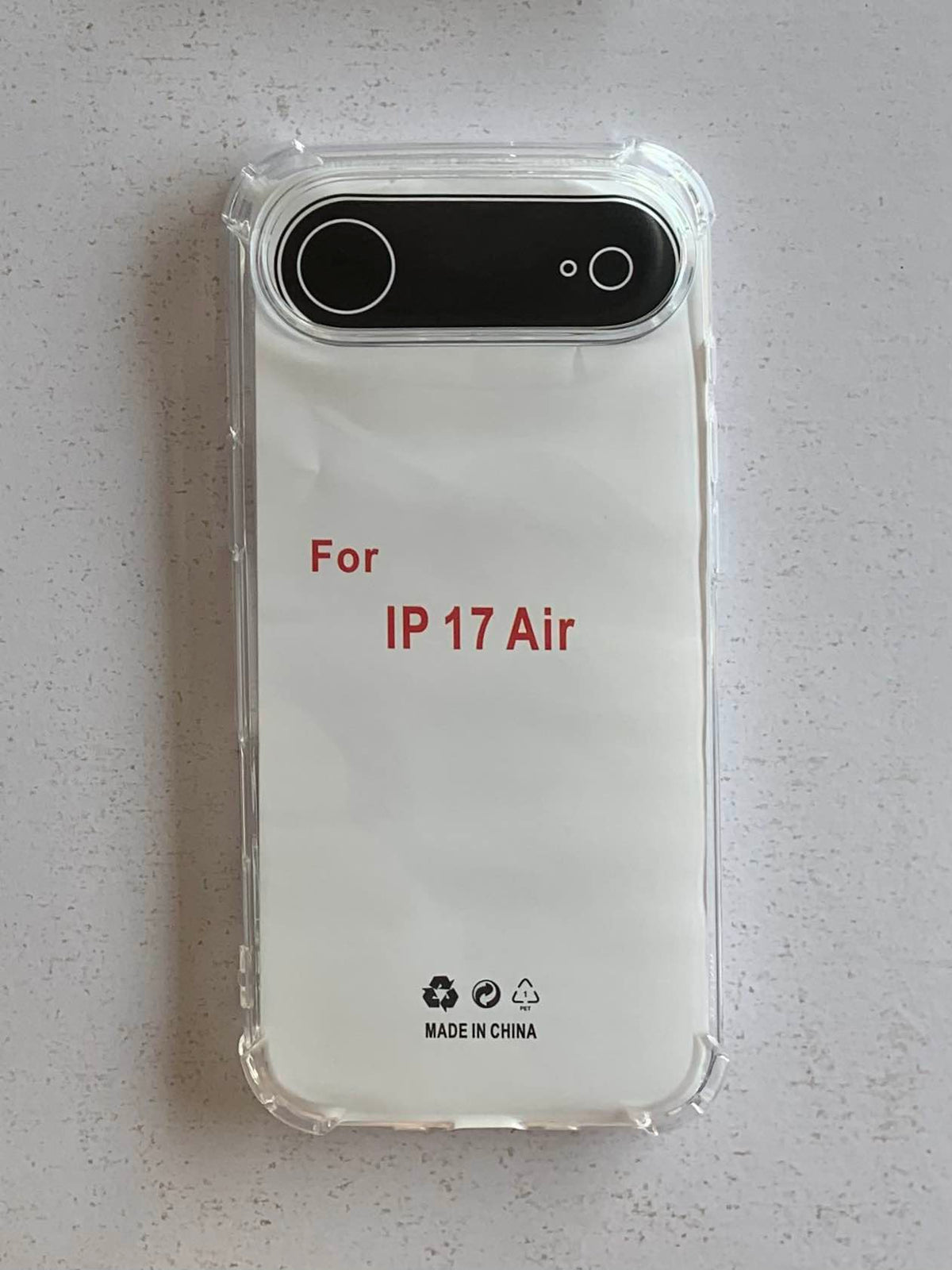 APPLE IPHONE Crystal Clear Transparent Shockproof Mobile Back Cover