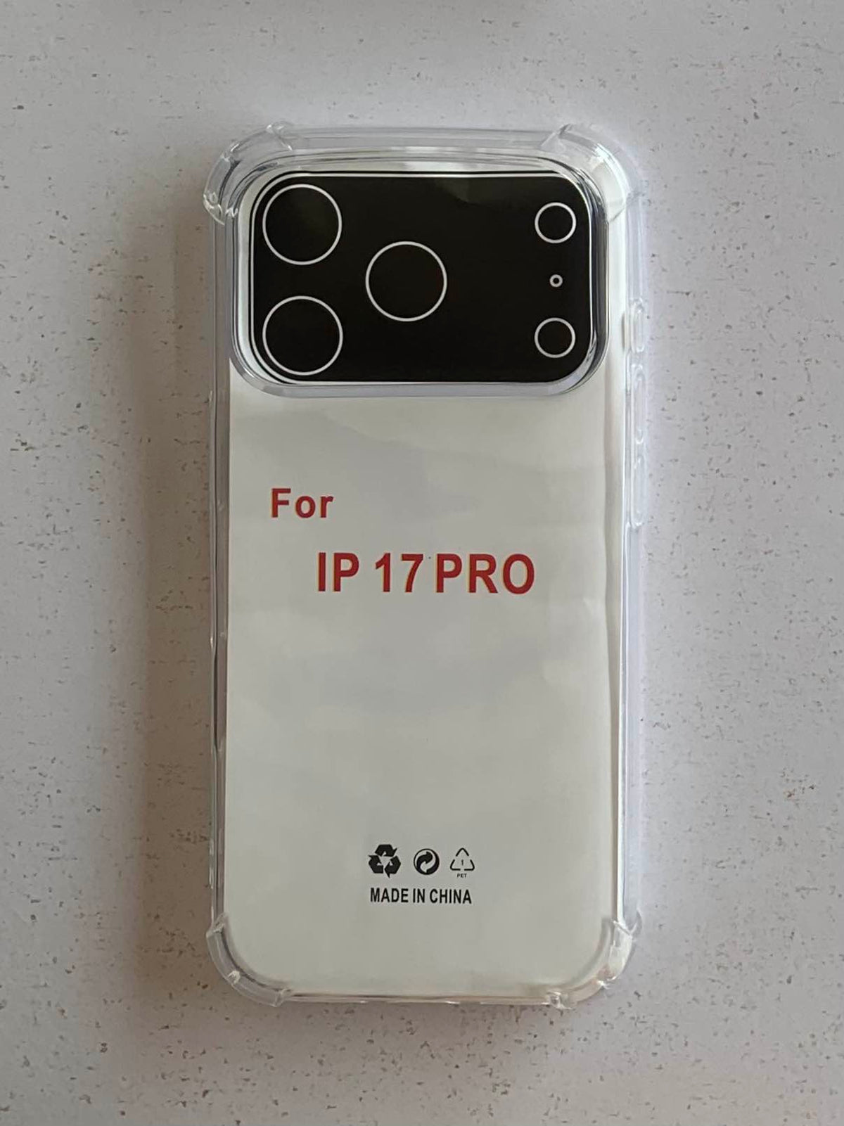 APPLE IPHONE Crystal Clear Transparent Shockproof Mobile Back Cover