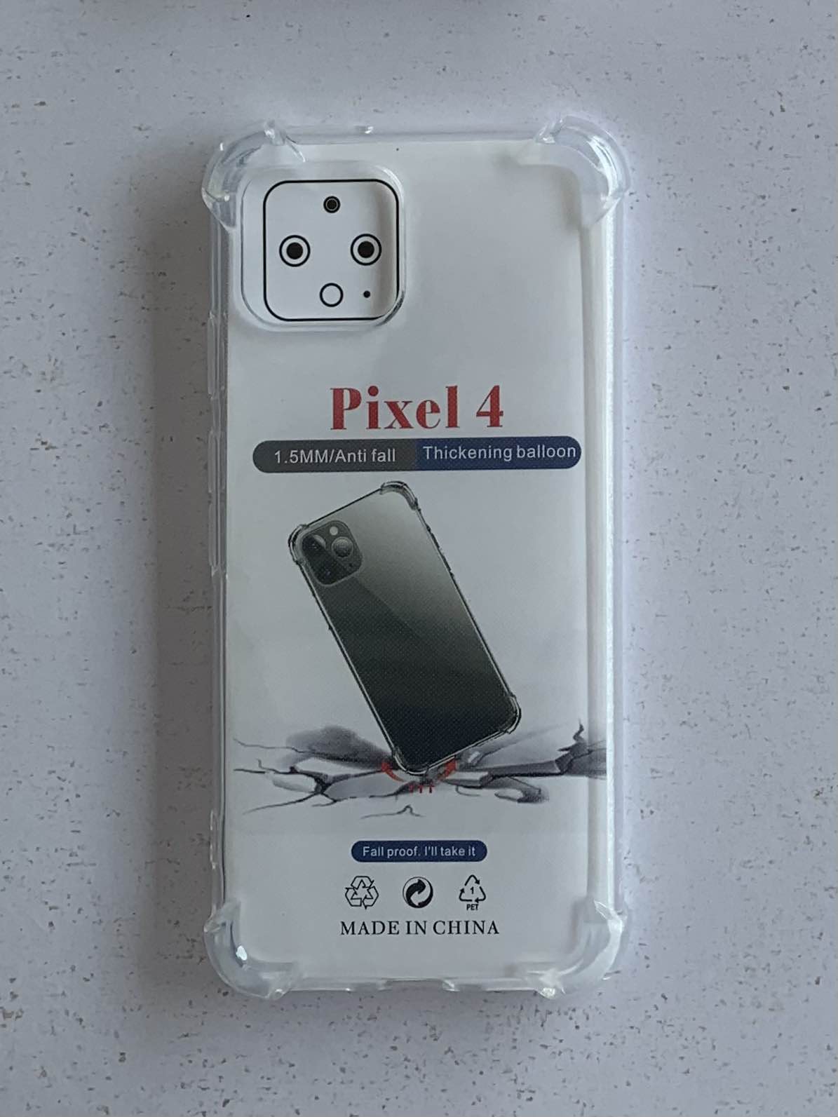 GOOGLE PIXEL Crystal Clear Transparent Shockproof Mobile Back Cover