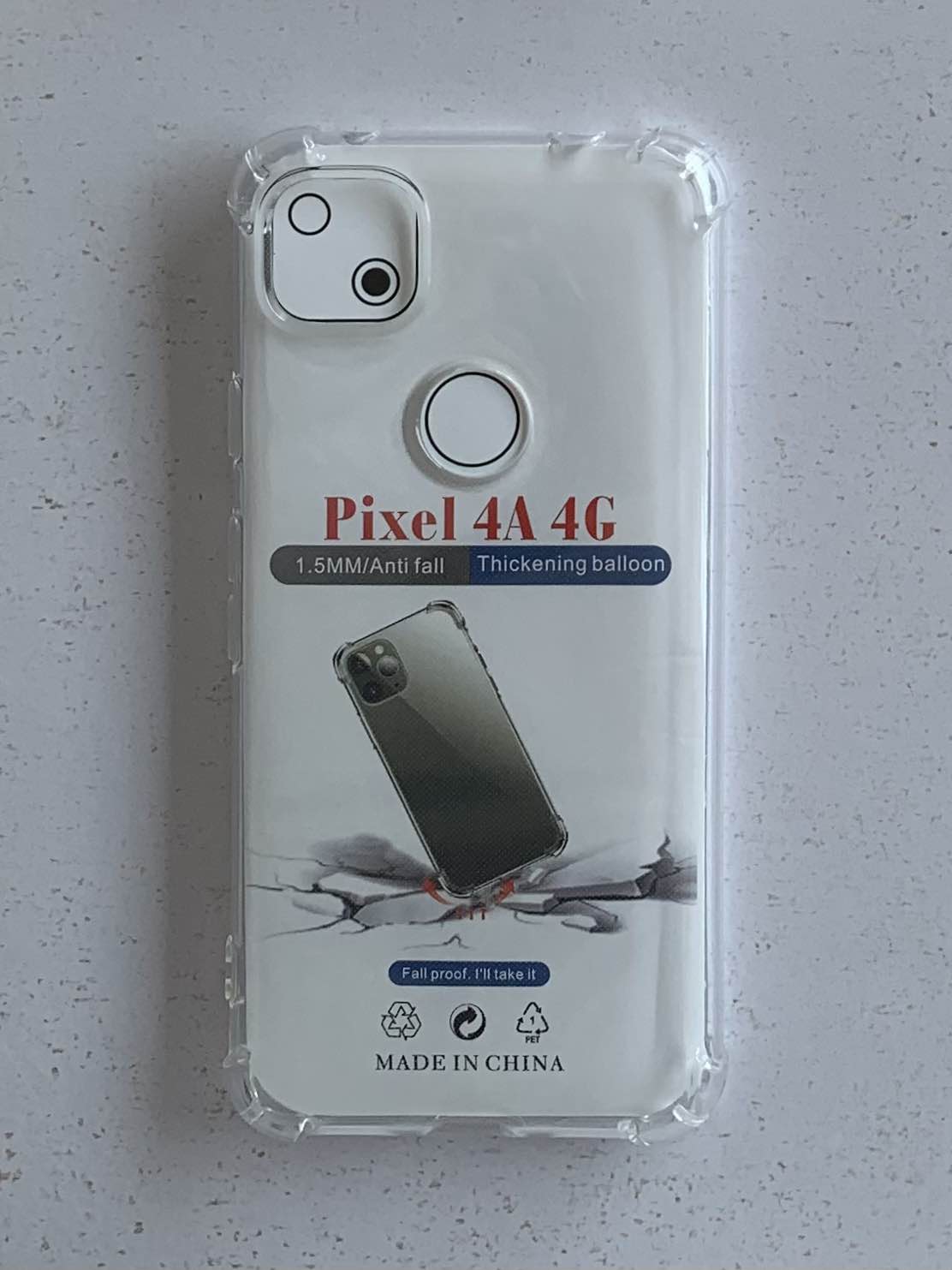 GOOGLE PIXEL Crystal Clear Transparent Shockproof Mobile Back Cover