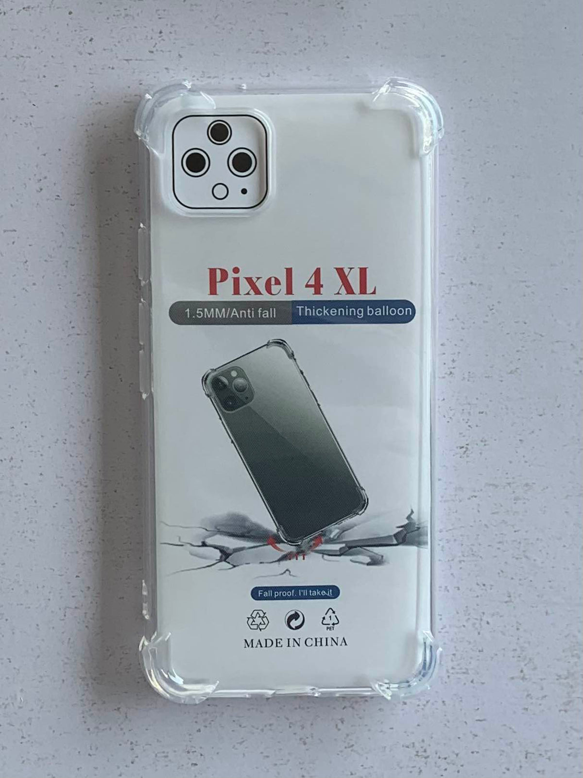 GOOGLE PIXEL Crystal Clear Transparent Shockproof Mobile Back Cover