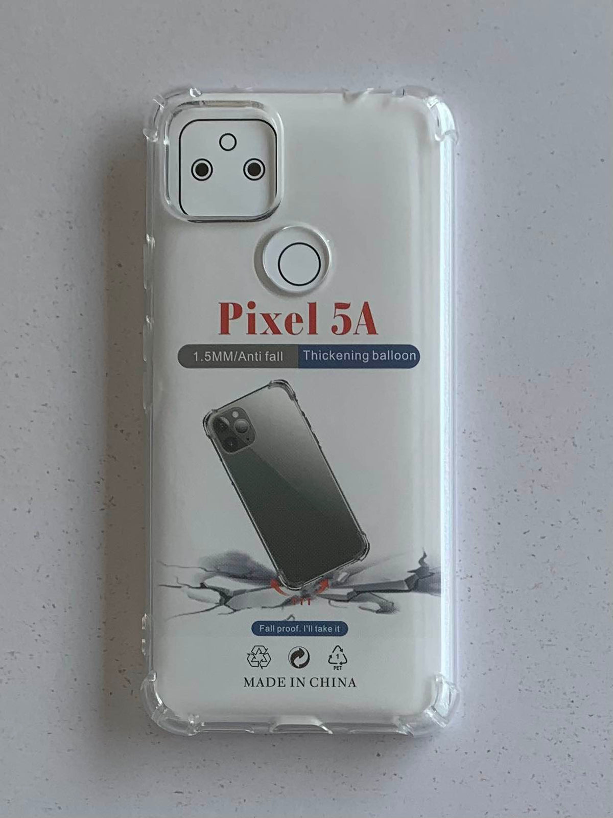 GOOGLE PIXEL Crystal Clear Transparent Shockproof Mobile Back Cover