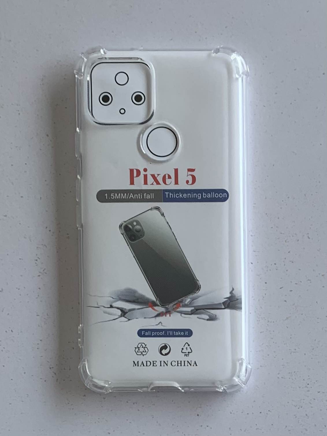 GOOGLE PIXEL Crystal Clear Transparent Shockproof Mobile Back Cover