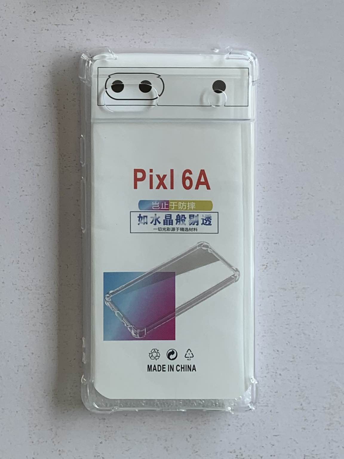 GOOGLE PIXEL Crystal Clear Transparent Shockproof Mobile Back Cover