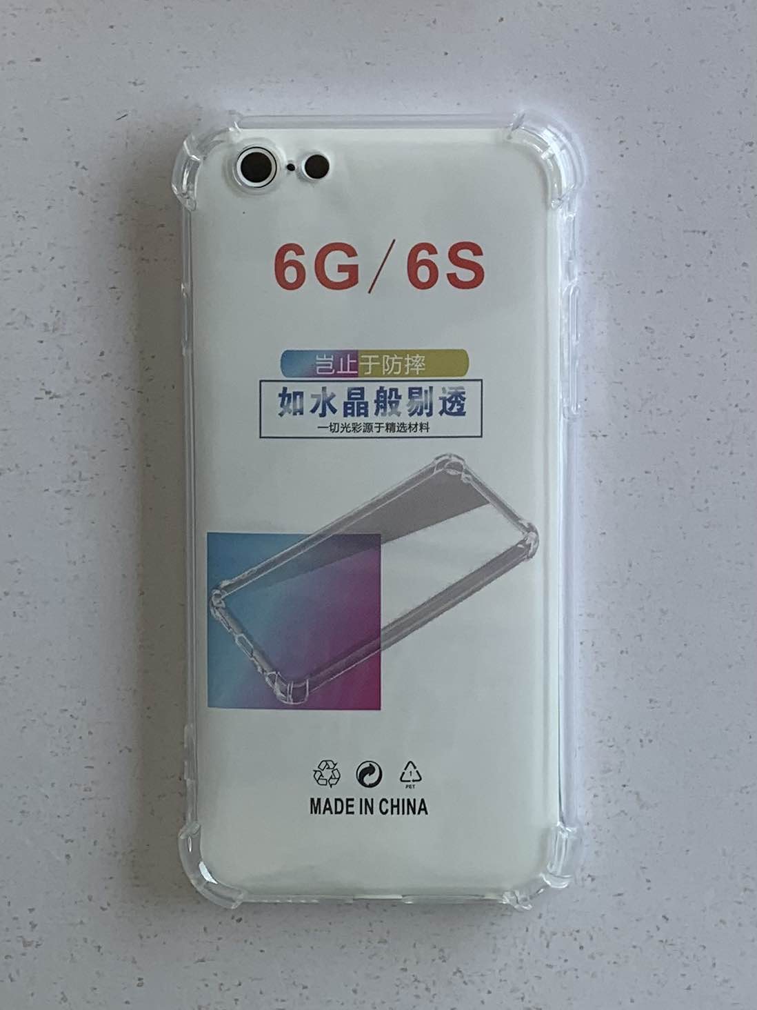 APPLE IPHONE Crystal Clear Transparent Shockproof Mobile Back Cover