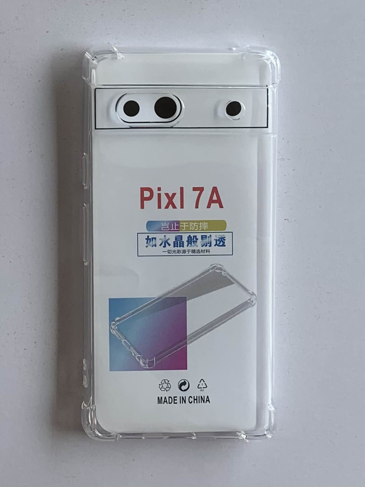 GOOGLE PIXEL Crystal Clear Transparent Shockproof Mobile Back Cover