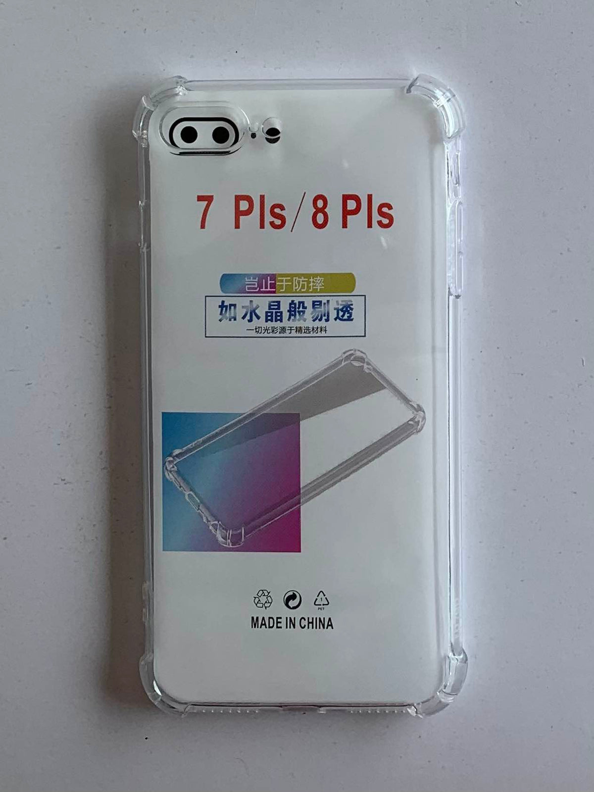 APPLE IPHONE Crystal Clear Transparent Shockproof Mobile Back Cover