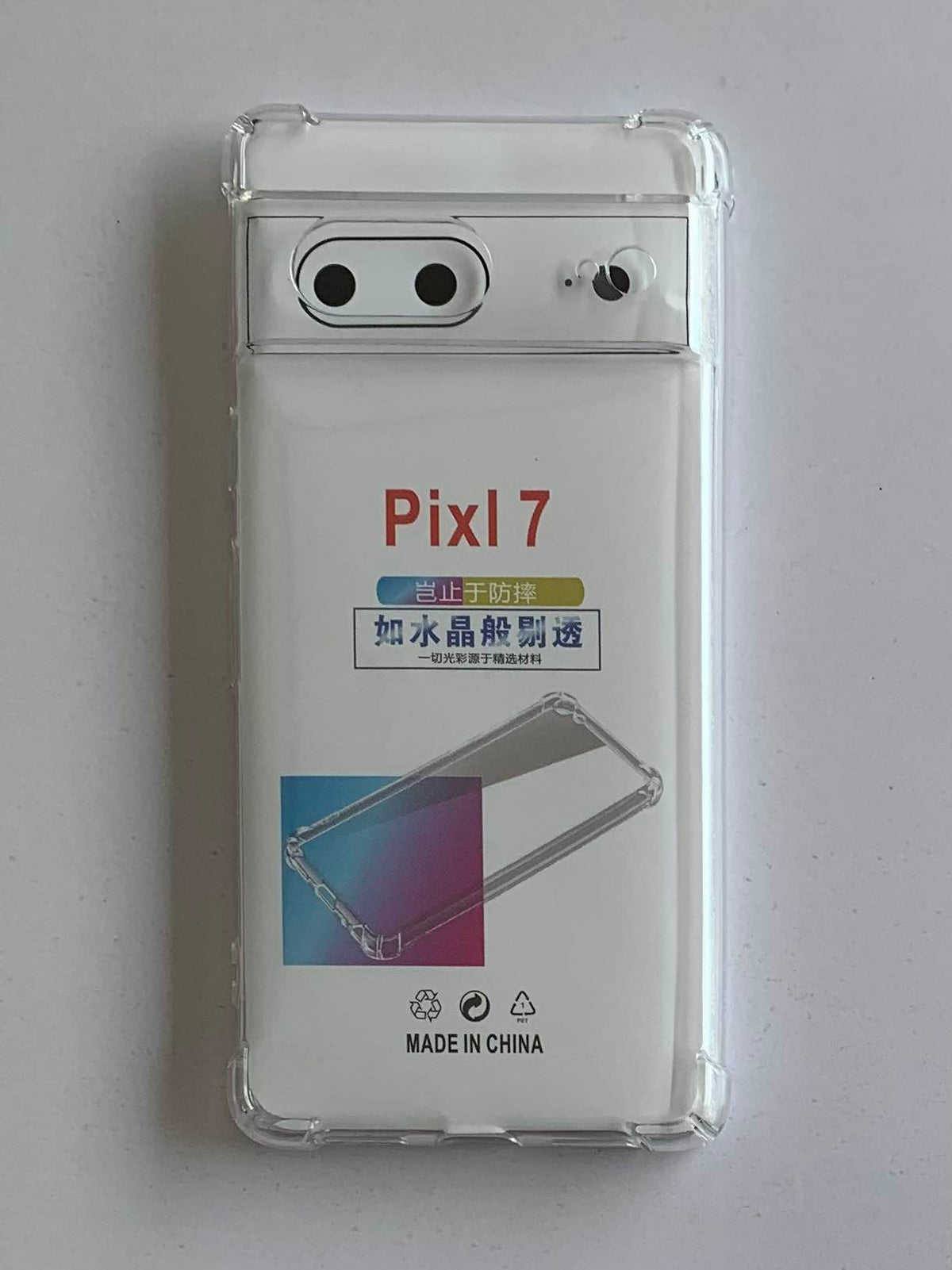GOOGLE PIXEL Crystal Clear Transparent Shockproof Mobile Back Cover