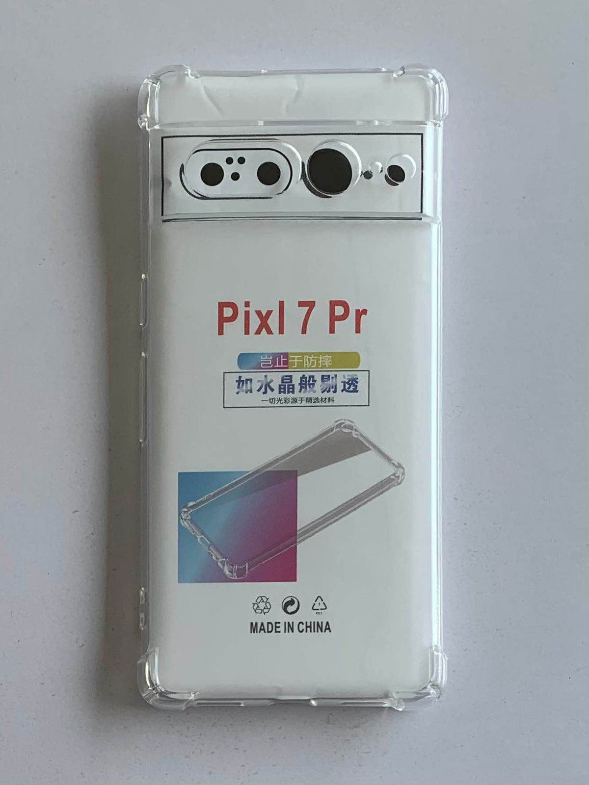 GOOGLE PIXEL Crystal Clear Transparent Shockproof Mobile Back Cover