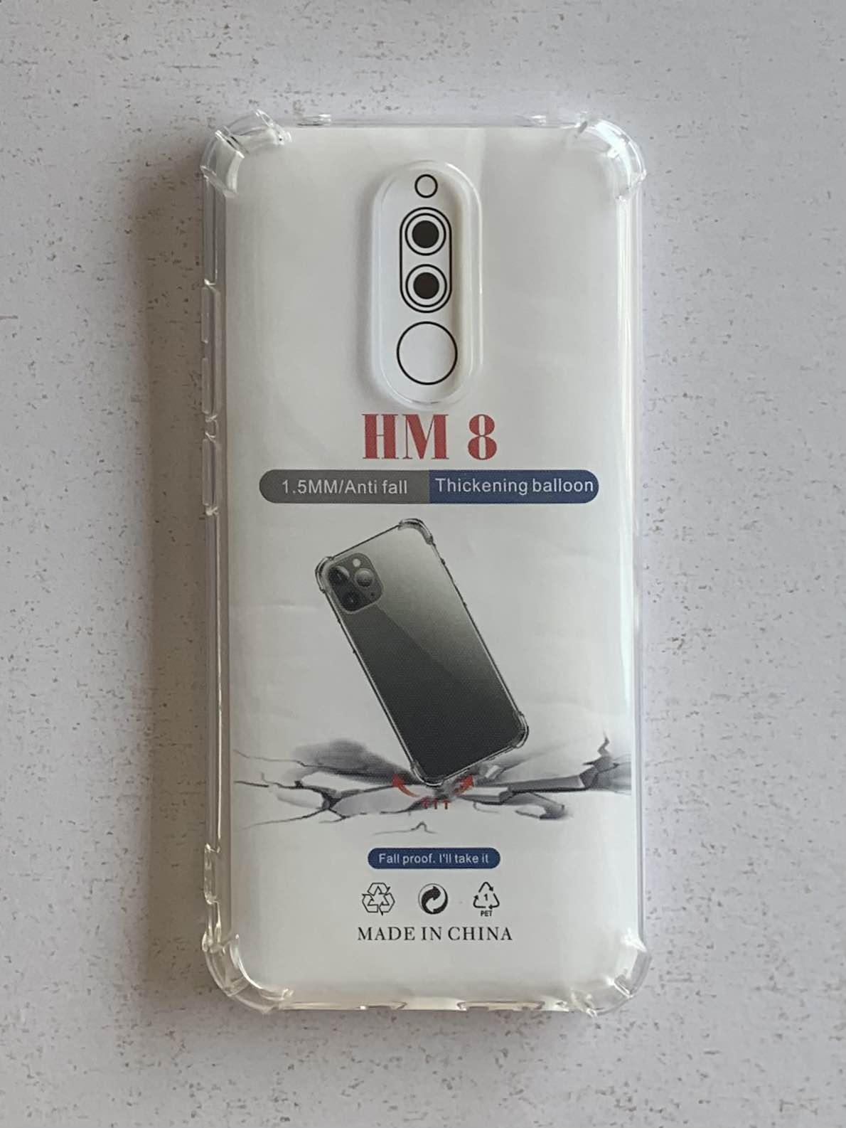 REDMI / XIAOMI Crystal Clear Transparent Shockproof Mobile Back Cover