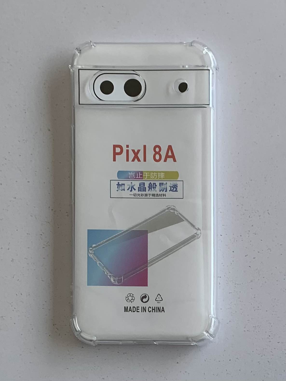 GOOGLE PIXEL Crystal Clear Transparent Shockproof Mobile Back Cover