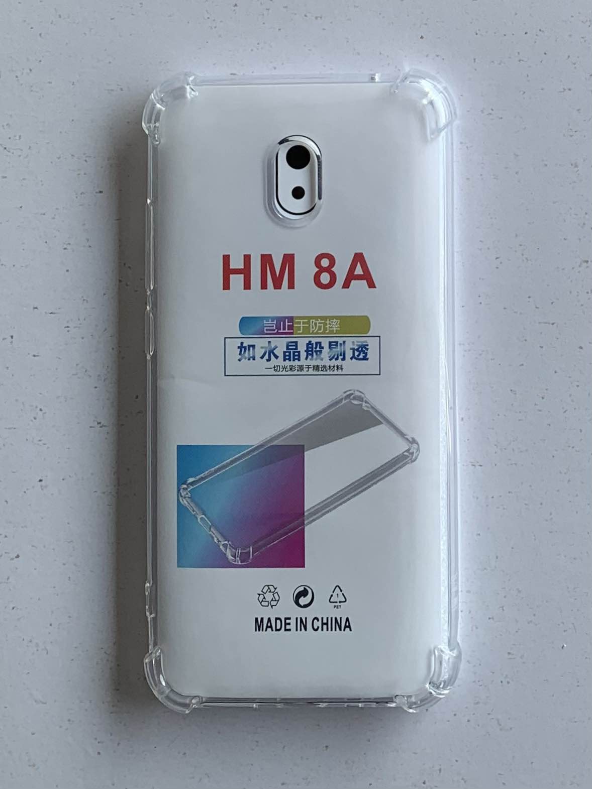 REDMI / XIAOMI Crystal Clear Transparent Shockproof Mobile Back Cover