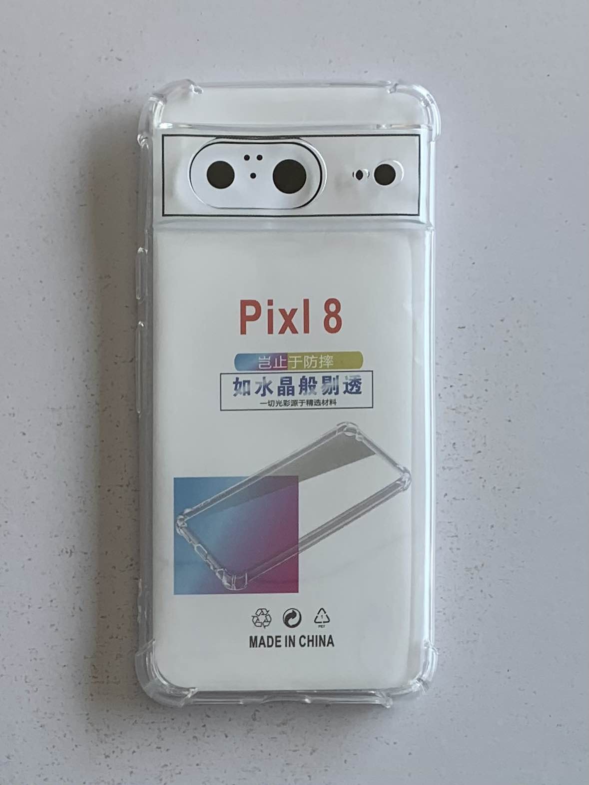GOOGLE PIXEL Crystal Clear Transparent Shockproof Mobile Back Cover