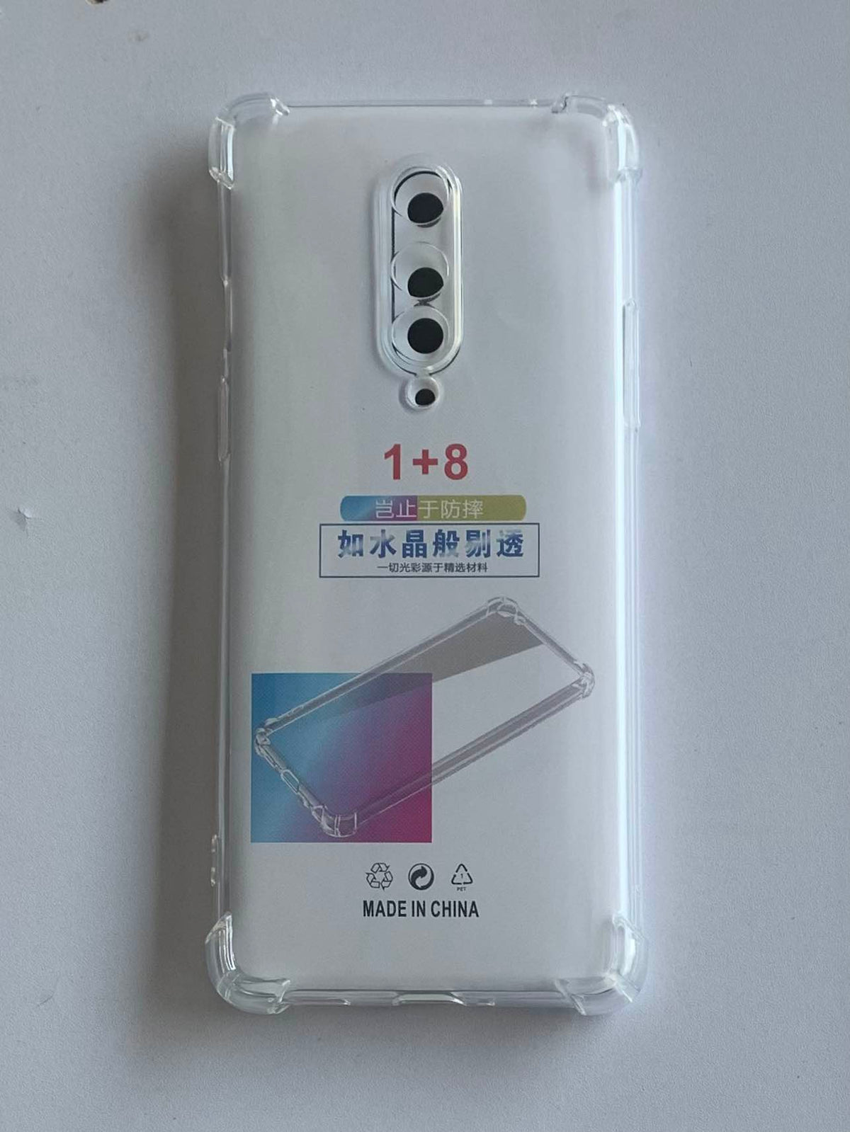 ONEPLUS Crystal Clear Transparent Shockproof Mobile Back Cover