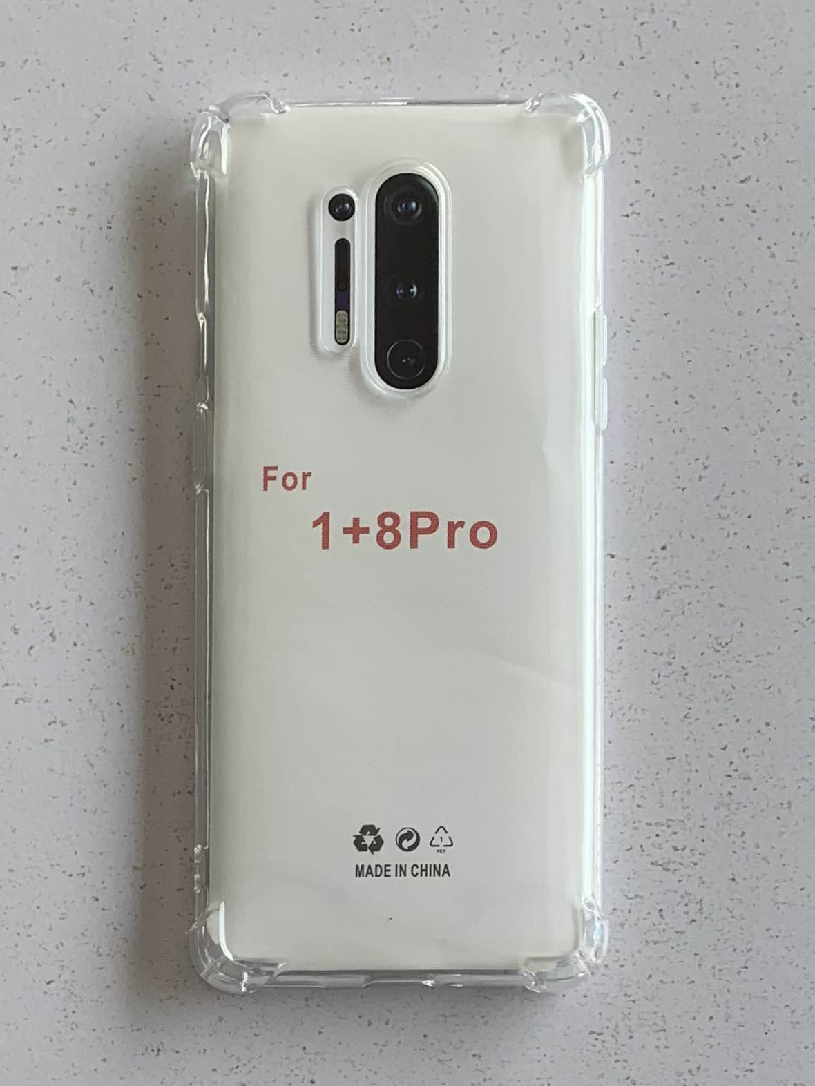 ONEPLUS Crystal Clear Transparent Shockproof Mobile Back Cover