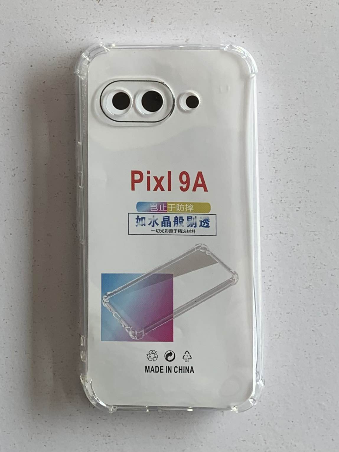GOOGLE PIXEL Crystal Clear Transparent Shockproof Mobile Back Cover