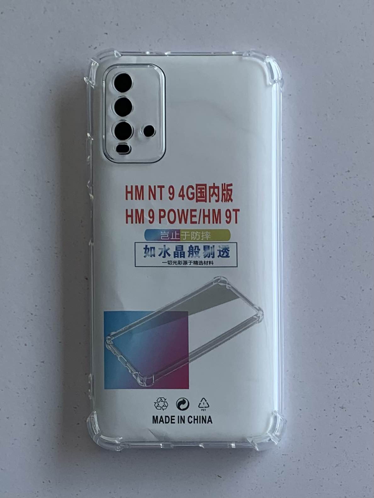 REDMI / XIAOMI Crystal Clear Transparent Shockproof Mobile Back Cover
