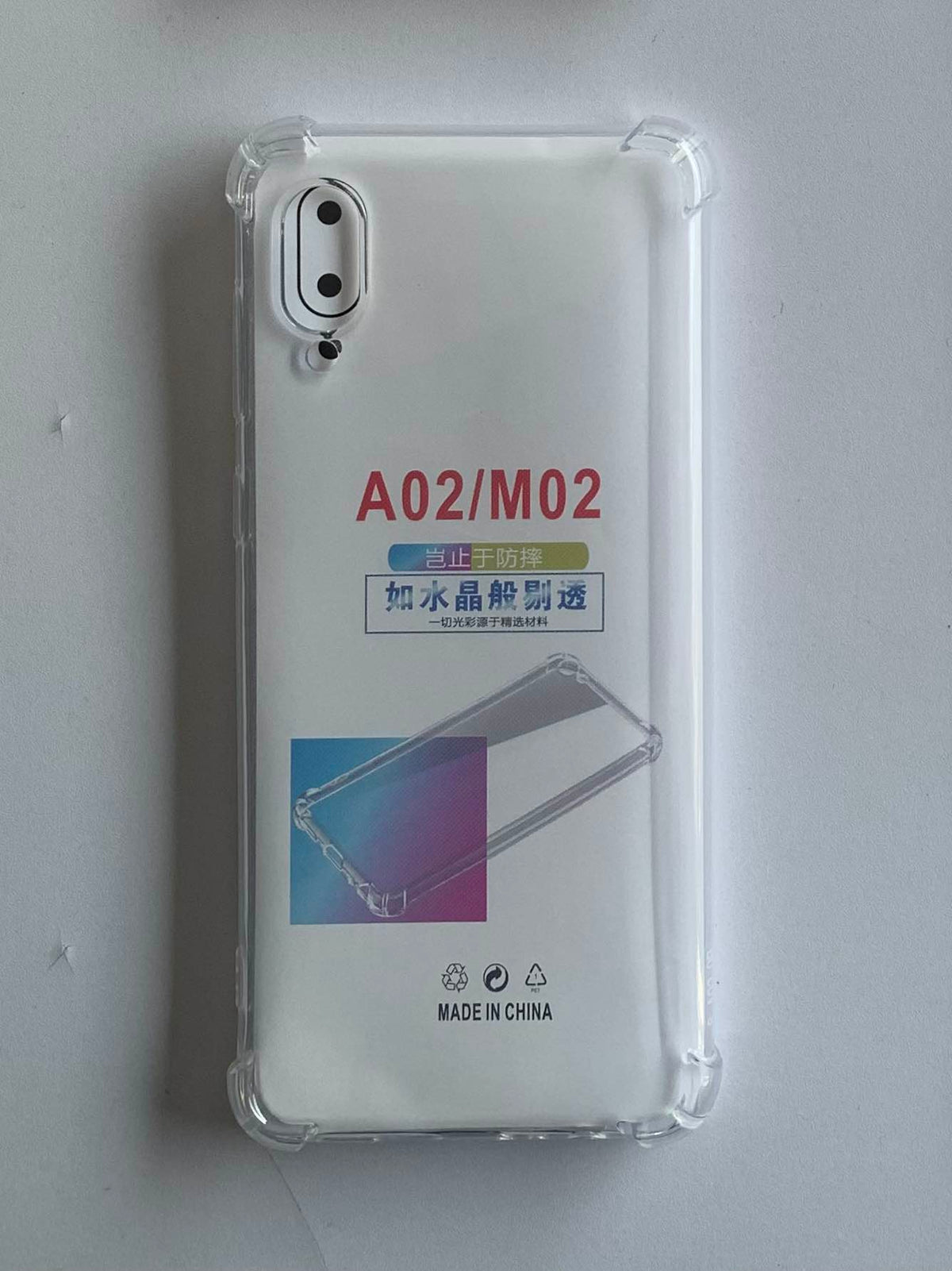 SAMSUNG Crystal Clear Transparent Shockproof Mobile Back Cover