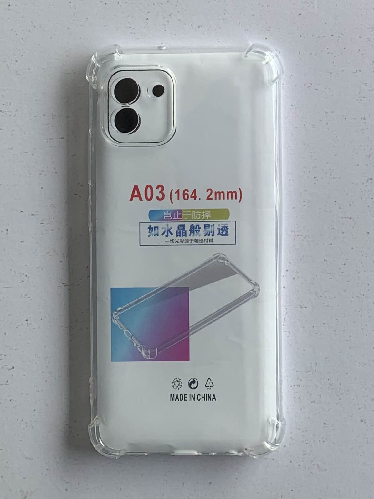 SAMSUNG Crystal Clear Transparent Shockproof Mobile Back Cover