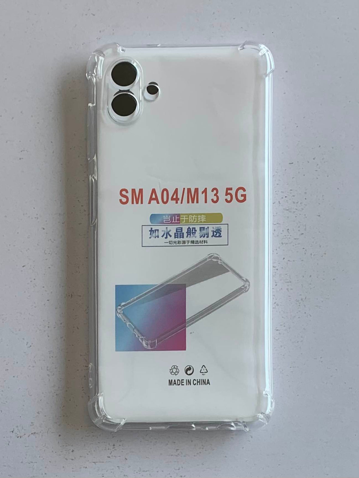 SAMSUNG Crystal Clear Transparent Shockproof Mobile Back Cover