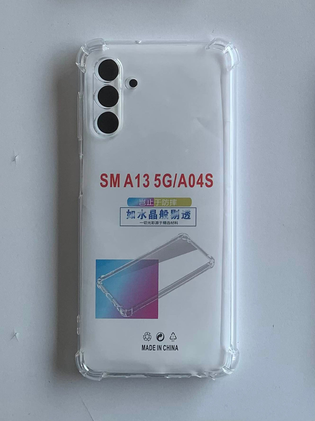 SAMSUNG Crystal Clear Transparent Shockproof Mobile Back Cover