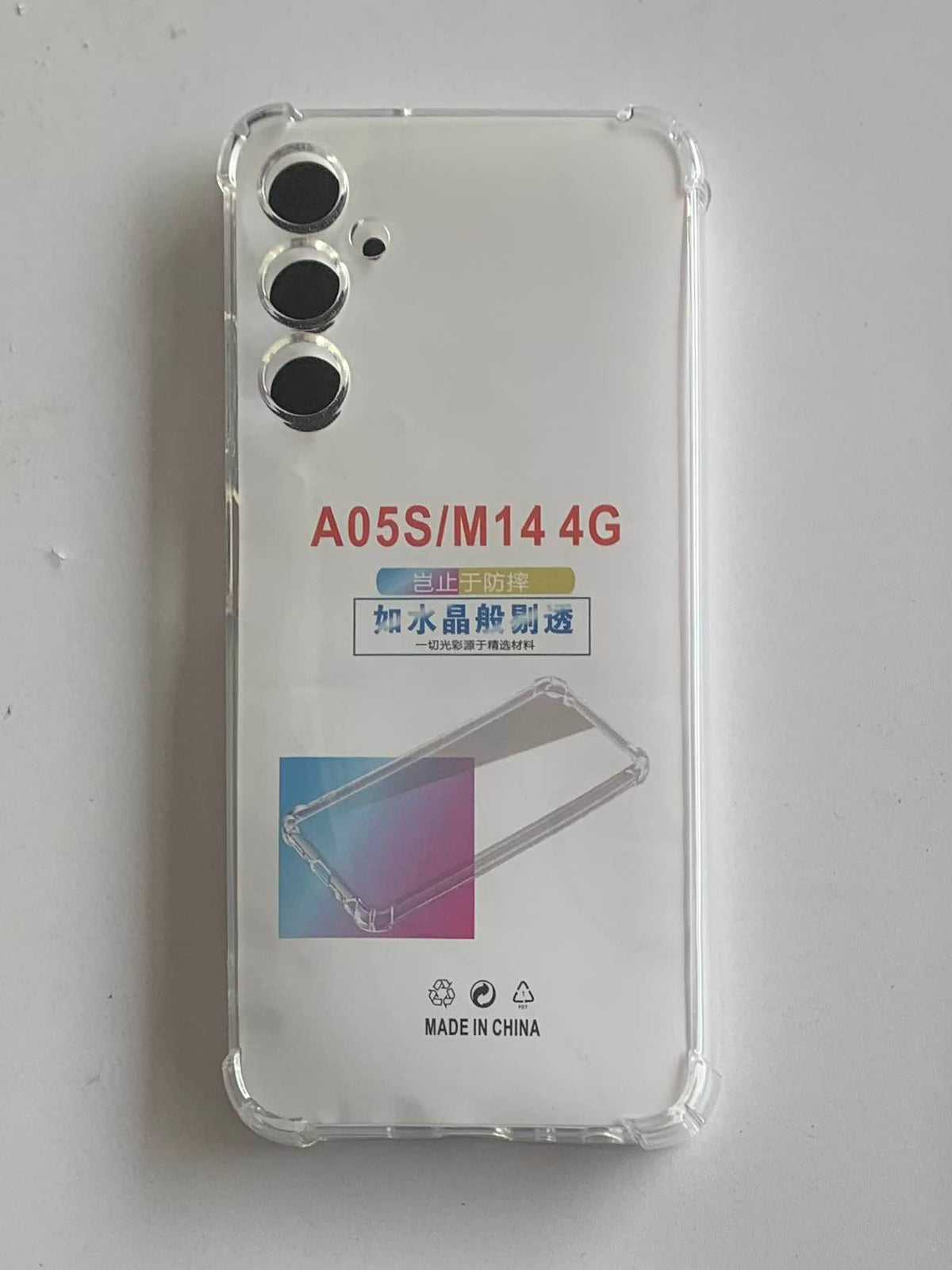 SAMSUNG Crystal Clear Transparent Shockproof Mobile Back Cover
