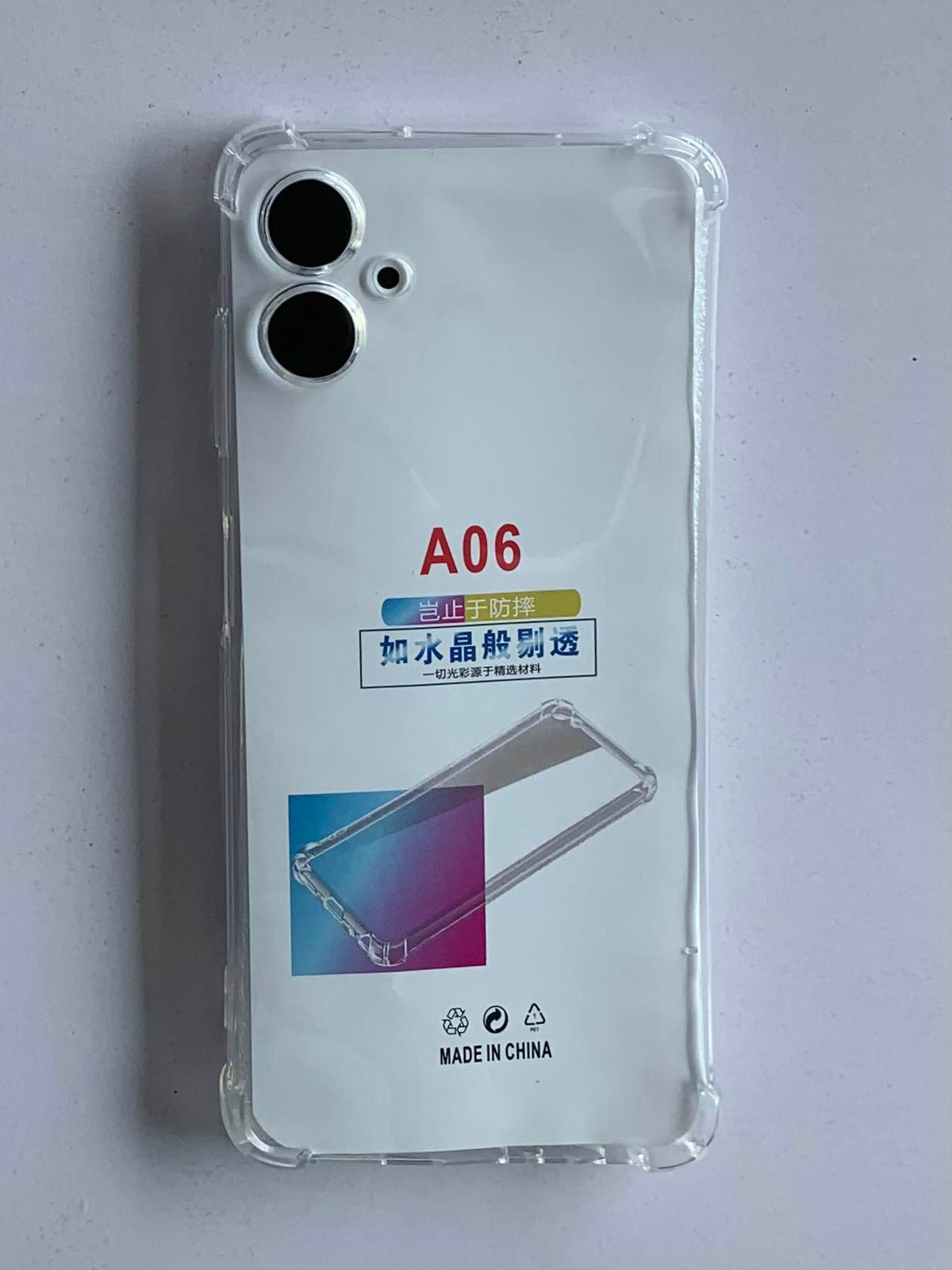 SAMSUNG Crystal Clear Transparent Shockproof Mobile Back Cover