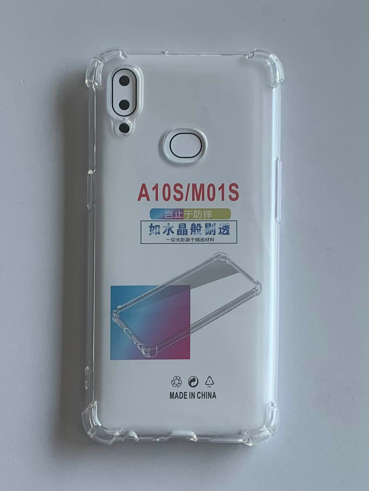 SAMSUNG Crystal Clear Transparent Shockproof Mobile Back Cover