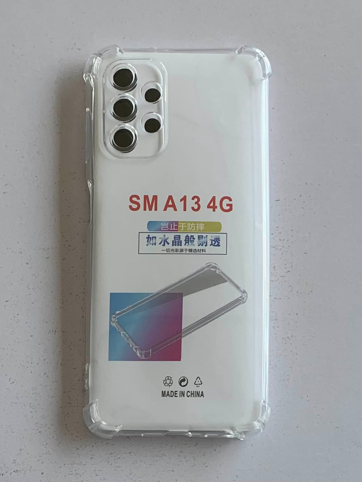 SAMSUNG Crystal Clear Transparent Shockproof Mobile Back Cover