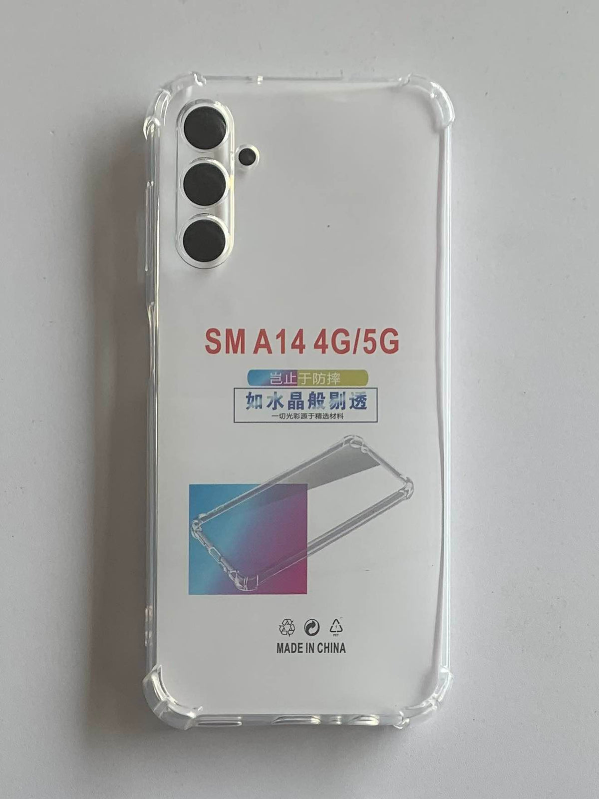 SAMSUNG Crystal Clear Transparent Shockproof Mobile Back Cover