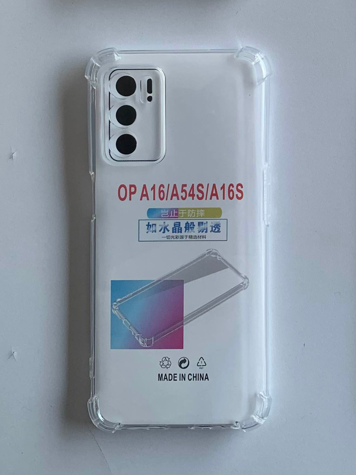OPPO Crystal Clear Transparent Shockproof Imported TPU Mobile Back Cover