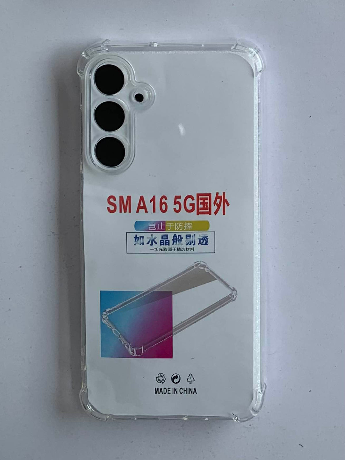 SAMSUNG Crystal Clear Transparent Shockproof Mobile Back Cover