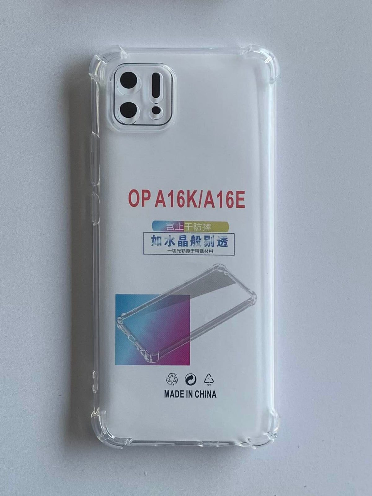 OPPO Crystal Clear Transparent Shockproof Imported TPU Mobile Back Cover
